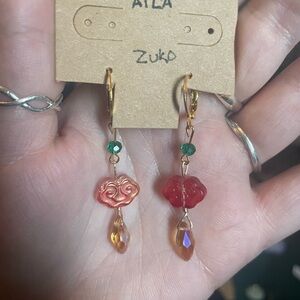 Avatar the last air bender inspired earrings